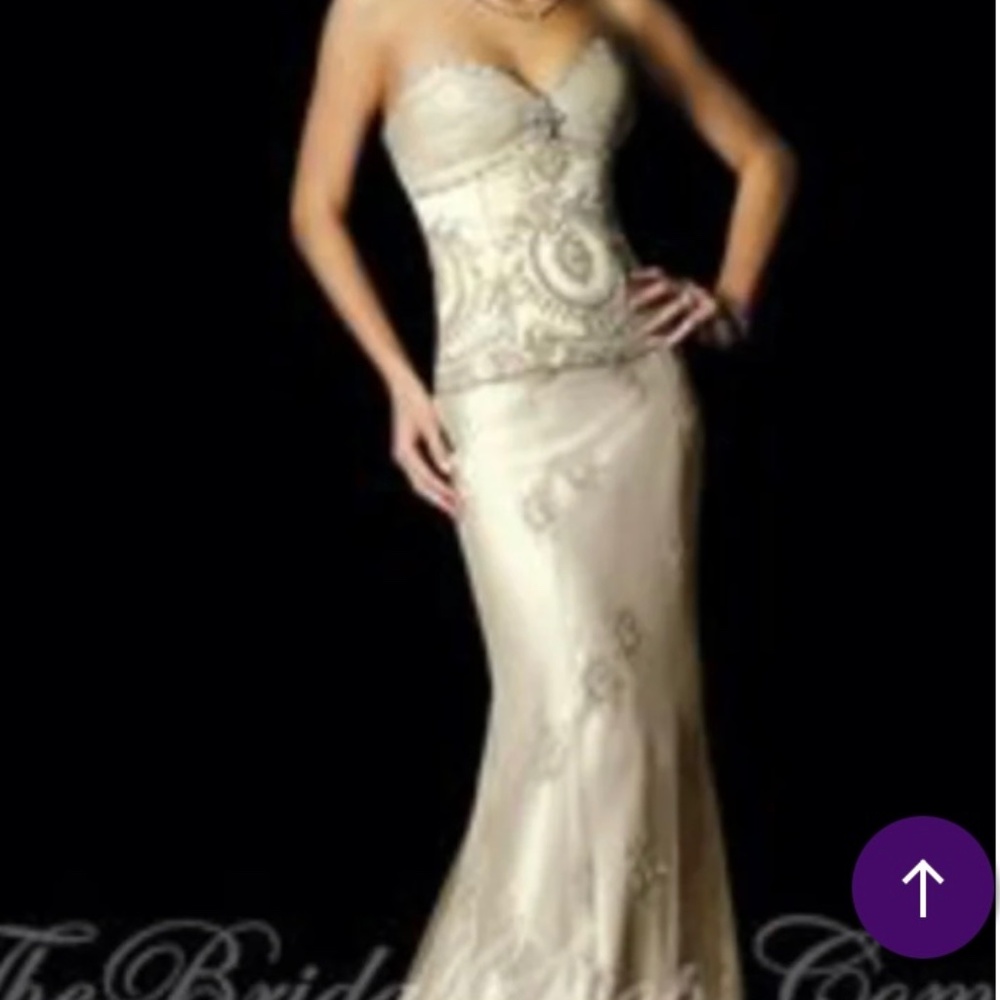 St Pucchi/ Raylia Narlena Style Custom Made Wedding Dress